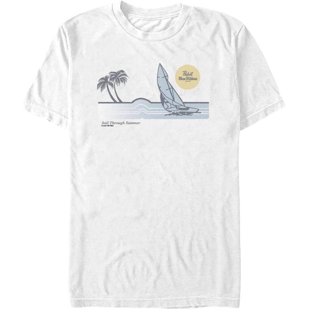Sail Through Summer Pabst Blue Ribbon Tshirt